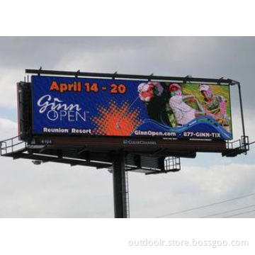 DIP 1R1G1B Outdoor P10 Advertising LED Display die-casting
